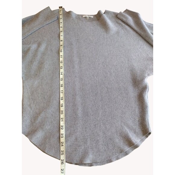 Vila Milano Sweater Small Long Sleeve Stretch Gray - Picture 5 of 10